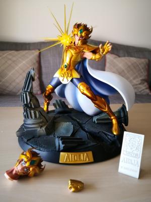 Aiolia HQS Saint Seiya Gold Saint du lion | Tsume-Art