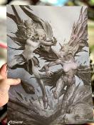 Teresa vs Priscilla 1/6 Claymore Statue | Figurama Collectors