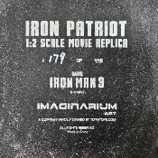 IRON PATRIOT 1/2 MARVEL STATUE | IMAGINARIUM ART