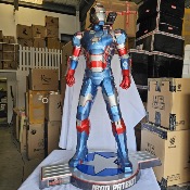 IRON PATRIOT 1/2 MARVEL STATUE | IMAGINARIUM ART