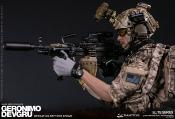Modern Military figurine 1/6 Geronimo Devgru - MK46 MOD1 Gunner (Operation Neptune Spear) 30 cm - DAMTOYS