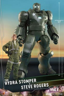 What If...? Figurines 1/6 Steve Rogers & The Hydra Stomper 28 - 56 cm | HOT TOYS