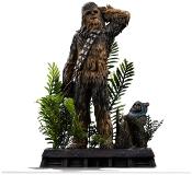 Star Wars Episode VI – Chewbacca & Tokkat Statuette Art Scale 1/10 (22 cm) | Iron Studios