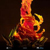 Fantastic Four statuette 1/10 Art Scale Human Torch 30 cm | MEGAHOUSE