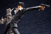 Trigun Badlands Rumble statuette PVC ARTFX J 1/8 Nicholas D. Wolfwood Renewal Package Version 20 cm | KOTOBUKIYA