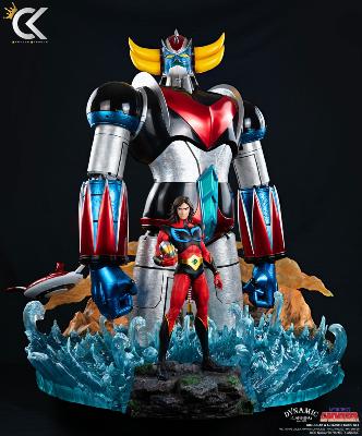 Goldorak & Actarus 1/6 Grendizer & Duke Fleed Statue | Cartoon Kingdom