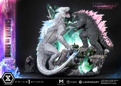  Godzilla x Kong: The New Empire statuette Ultimate Diorama Masterline Series Godzilla vs Shimo Bonus Version 86 cm | PRIME 1 STUDIO