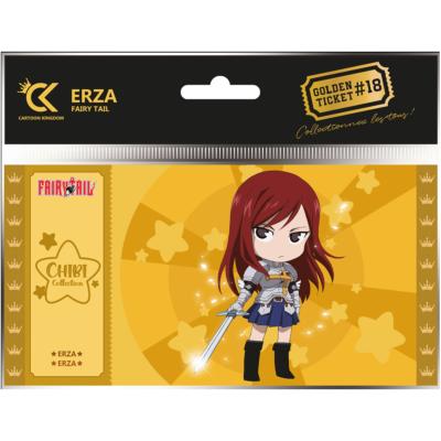 Golden Ticket Fairy Tail, ERZA CARTOON KINGDOM