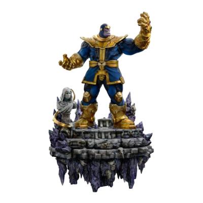 Marvel statuette Deluxe BDS Art Scale 1/10 Thanos Infinity Gaunlet Diorama 42 cm | IRON STUDIOS 