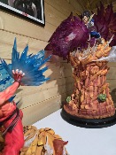 Goku kaioken & Vegeta galickgun HQS+ Dragon Ball Z Statue DBZ | Tsume-Art