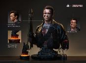 Terminator 2 – Buste Life-Size T-800 Battle Damaged 1/1 | Queen Studios