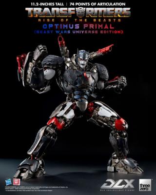 Transformers: Rise of the Beasts – Figurine DLX Optimus Primal (Beast Wars Universe Edition) 29 cm | Threezero