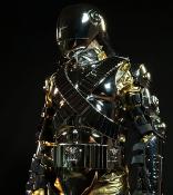 Michael Jackson figurine 1/2 Michael Jackson HIStory Tour (Deluxe Armor Version) 110 cm | DAMTOYS