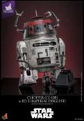 Star Wars figurine set 1/6 Chopper (C1-10P™) & BD-1™ (Imperial Disguise) 18 cm & 8 cm | HOT TOYS