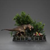 Jurassic Park statuette 1/20 Demi Art Scale T-Rex Chase 30 cm | IRON STUDIOS