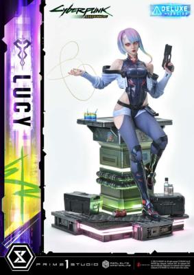 Cyberpunk: Edgerunners statuette Real Elite Masterline Series 1/4 Lucy 50 cm Deluxe Version | Prime 1 Studio