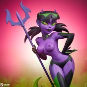 Original Artist Series statuette Devil Girl (Purple and Green Variant) 30 cm | SIDESHOW