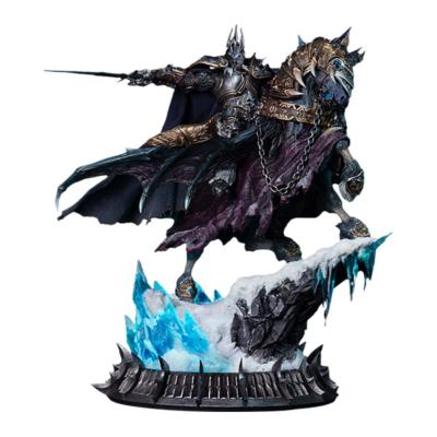 World of Warcraft statuette The Lich King & Invincible 68 cm | HEX COLLECTIBLES