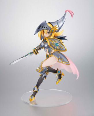 Yu-Gi-Oh! Duel Monsters statuette PVC Monsters Chronicle Art Works Dark Magician Girl the Dragon Knight 22 cm | MEGAHOUSE