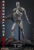 |Terminator 2 Le Jugement dernier figurine Movie Masterpiece Die-cast  Endoskeleton(Battle Damaged Version) 31 cm | HOT TOYS 