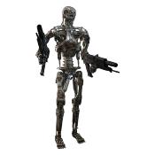 |Terminator 2 Le Jugement dernier figurine Movie Masterpiece Die-cast  Endoskeleton(Battle Damaged Version) 31 cm | HOT TOYS 