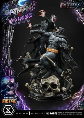 Dark Nights: Metal statuette Ultimate Premium Masterline Series 1/4 Batman VS Batman Who Laughs Deluxe Version 67 cm | PRIME 1STUDIO