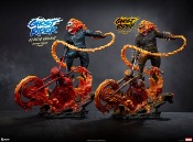 Marvel statuette Premium Format Ghost Rider (Classic Variant) 53 cm I Sideshow Collectibles
