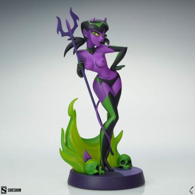 Original Artist Series statuette Devil Girl (Purple and Green Variant) 30 cm | SIDESHOW