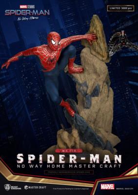 Spider-Man: No Way Homestatuette Master Craft Friendly Neighborhood Spider-Man 36 cm | BEAST KINGDOM