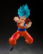 Dragon Ball Super figurine S.H.Figuarts Super Saiyan God Super Son Goku (Blue power transcending Limits) 15 cm | BANDAI