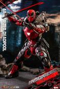 Marvel Comic Masterpiece figurine 1/6 Armorized Deadpool 33 cm | HOT TOYS