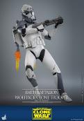 Star Wars The Clone Wars figurine 1/6 104th Battalion Wolfpack Clone Trooper Deluxe Version 30 cm - HOT TOYS