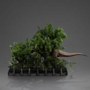 Jurassic Park statuette 1/20 Demi Art Scale T-Rex Chase 30 cm | IRON STUDIOS