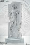 Star Wars statuette Han Solo in Carbonite: Crystallized Relic 53 cm | SIDESHOW