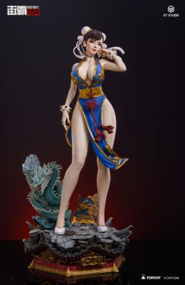 Chun-Li  1/3 BLUE VERSION Street Fighter Statue | OT Studio