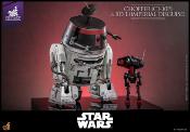 Star Wars figurine set 1/6 Chopper (C1-10P™) & BD-1™ (Imperial Disguise) 18 cm & 8 cm | HOT TOYS