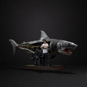 Jaws statuette 1/10 Deluxe Art Scale Steven Spielberg Jaws 50th anniversary 27 cm | IRON STUDIOS