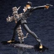 Trigun Badlands Rumble statuette PVC ARTFX J 1/8 Nicholas D. Wolfwood Renewal Package Version 20 cm | KOTOBUKIYA