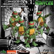 Figurines Teenage Mutant Ninja Turtles Teenage Mutant Ninja Turtles Deluxe Set 8 cm |  MEZCO 