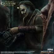 Massacre à la tronçonneuse (2003) Figurine 1/12 Leatherface 17 cm | MEZCO 