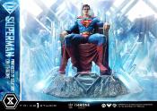 DC Comics statuette 1/4 Throne Legacy Collection Superman Fortress of Solitude on Throne (Design by Gabriele Dell'Otto) 52 cm | Prime 1 Studio