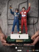 Ayrton Senna statuette 1/10 Deluxe Art Scale Alain Prost & Ayrton Senna (The Last Podium 1993) 27 cm | Iron Studios