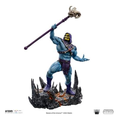 Masters of the Universe Statuette BDS Art Scale 1/10 Skeletor 28 cm | IRON STUDIOS