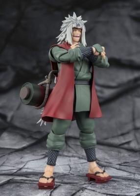 Naruto figurine S.H.Figuarts Jiraiya Hidden Leaf Heroic Master Sage (Sage Mode Set) 17 cm | BANDAI