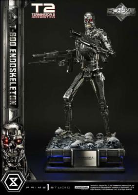 Terminator 2 statuette Museum Masterline Series 1/3 Judgment Day T800 Endoskeleton Deluxe Bonus Version 74 cm | PRIME 1  STUDIO 