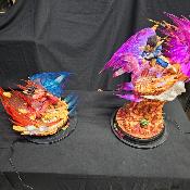 Goku kaioken & Vegeta galick gun HQS+ Dragon Ball Z Statue DBZ | Tsume-Art