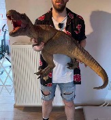 T-rex vs Velociraptors in the Rotunda 1/8 Statue I Prime 1 Studio