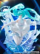 Hatsune Miku statuette PVC 1/7 Hatsune Miku - Crystal Dress Ver. 22 cm | CYBERZ