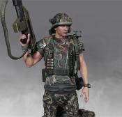 Alien statuette 1/4 Corporal Dwayne Hicks 58 cm | HOLLYWOOD COLLECTIBLES