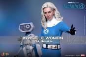 Les Quatre Fantastiques : Premiers pas pack 2 figurines Movie Masterpiece 1/6 Invisible Woman & H.E.R.B.I.E. 28 cm | HOT TOYS